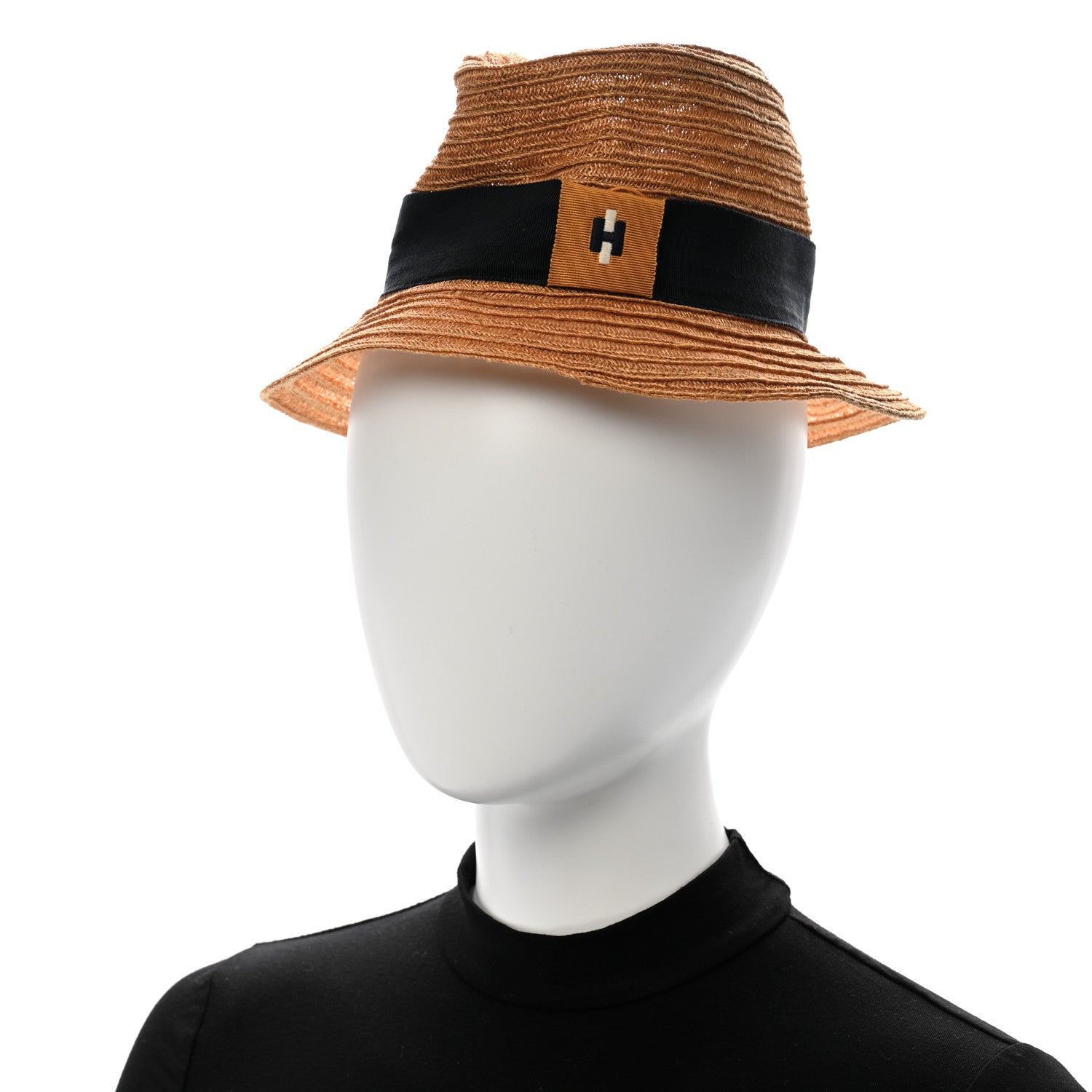 Hermes Straw Panama Hat 56 Natural 2 of 12