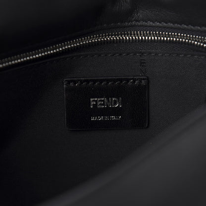 Fendi Nappa FF 1974 Embossed Mini Expandable Flap Bag Black 8 of 10