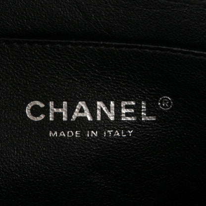 Chanel Iridescent Caviar Quilted Clutch With Chain Flap Black 6 of 7