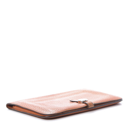 Hermes Togo Dogon Duo Wallet Orange 4 of 15