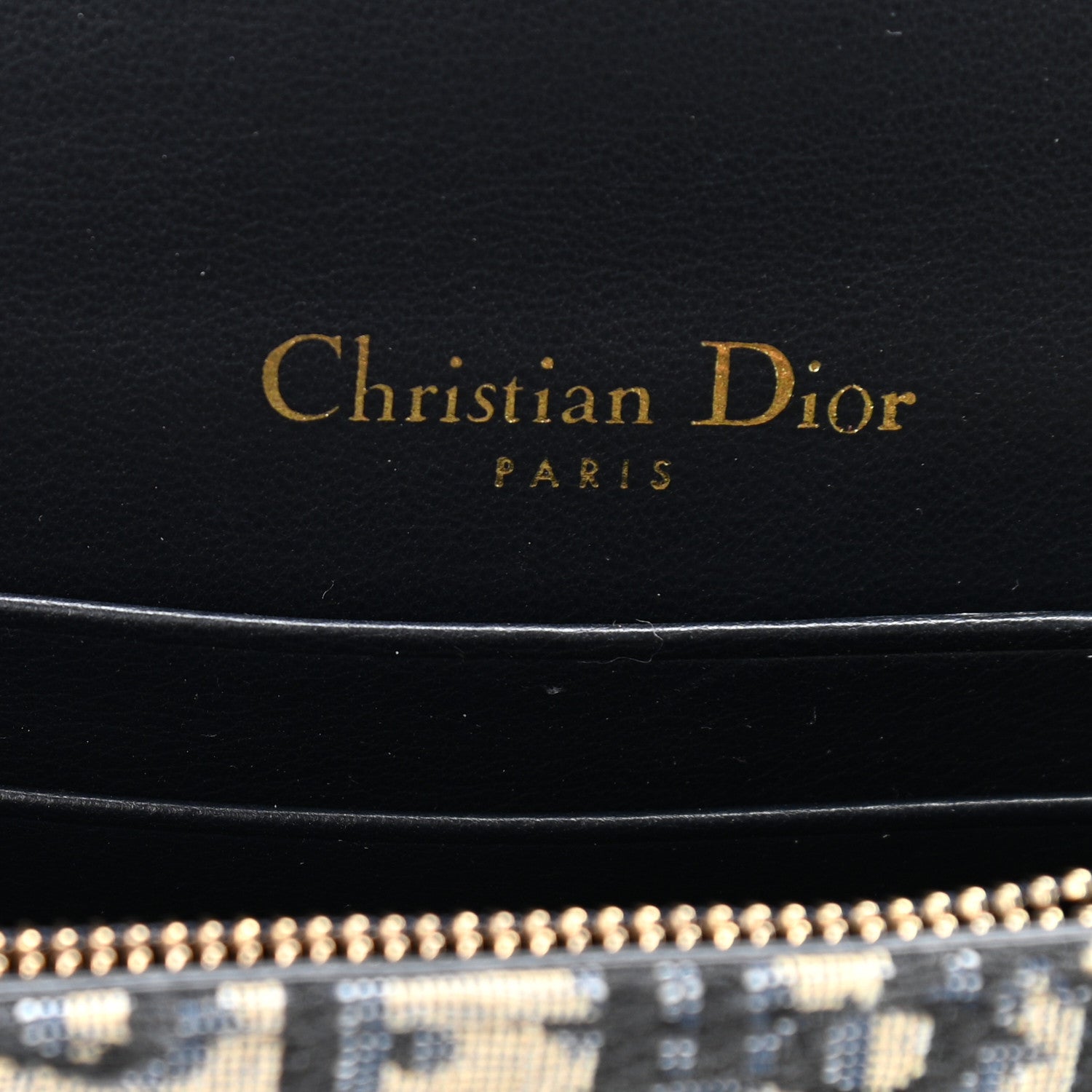 Christian Dior Oblique Saddle Belt Bag Blue 7 of 11