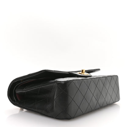 Chanel Lambskin Quilted Medium Double Flap Black 4 of 11