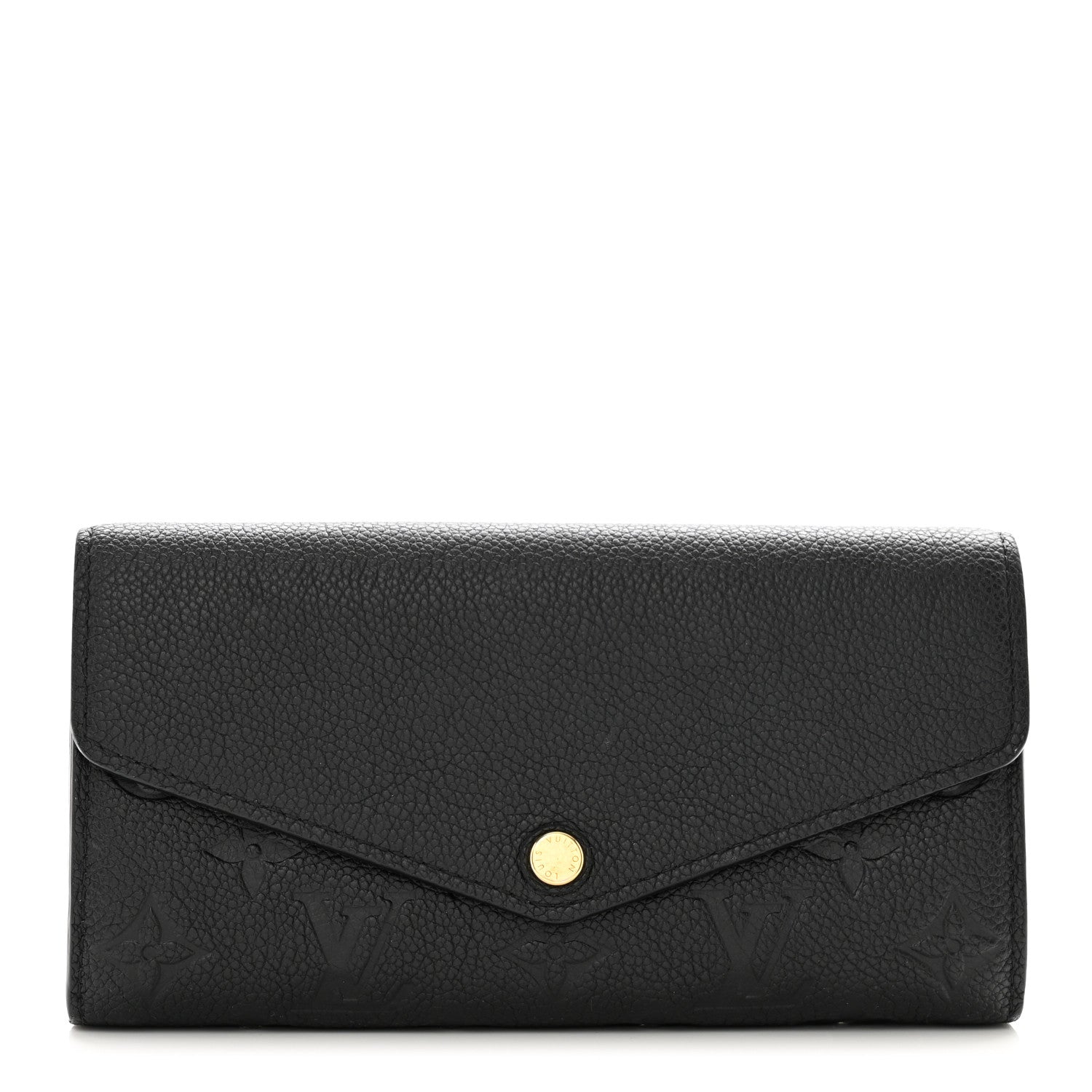 Louis Vuitton Empreinte Sarah Wallet NM Black 1 of 7