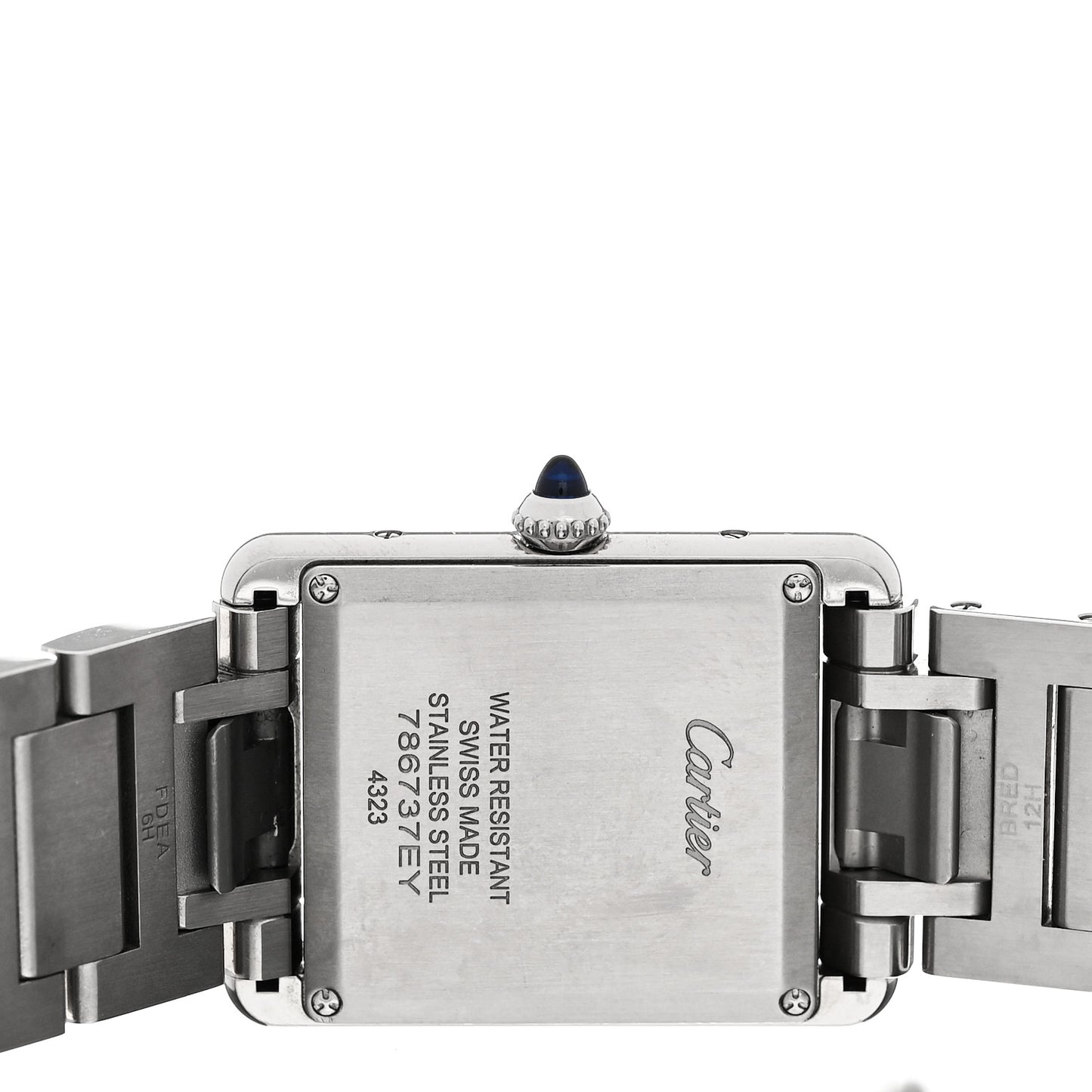 Stainless Steel 25mm Must de Cartier Tank Quartz Watch