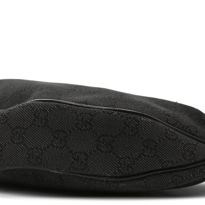 Gucci Monogram Half Moon Bamboo Ring Hobo Black 10 of 10