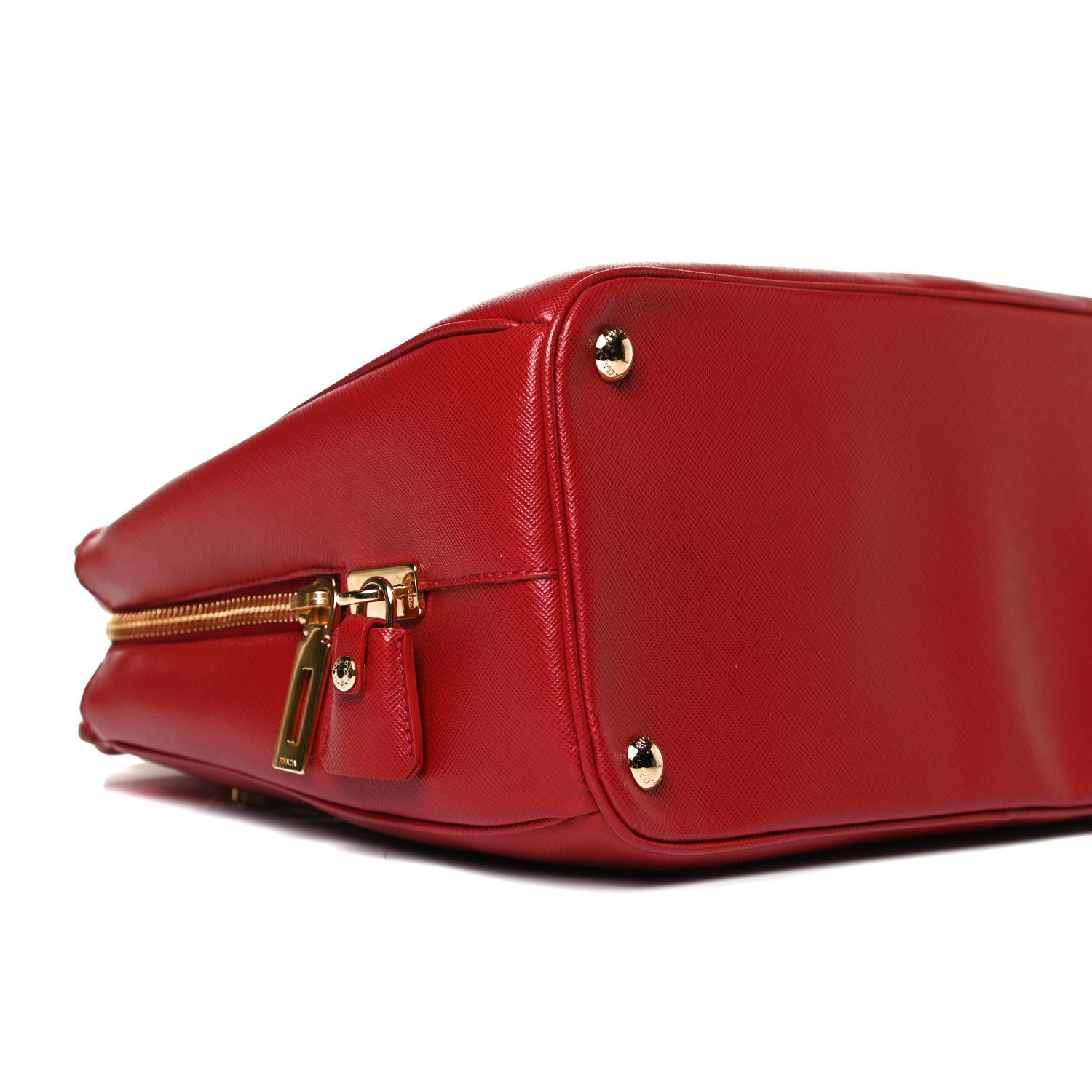 Prada Saffiano Lux Parabole Tote Fuoco 9 of 11