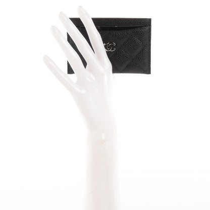 Chanel Caviar Quilted Card Holder Black 2 of 8