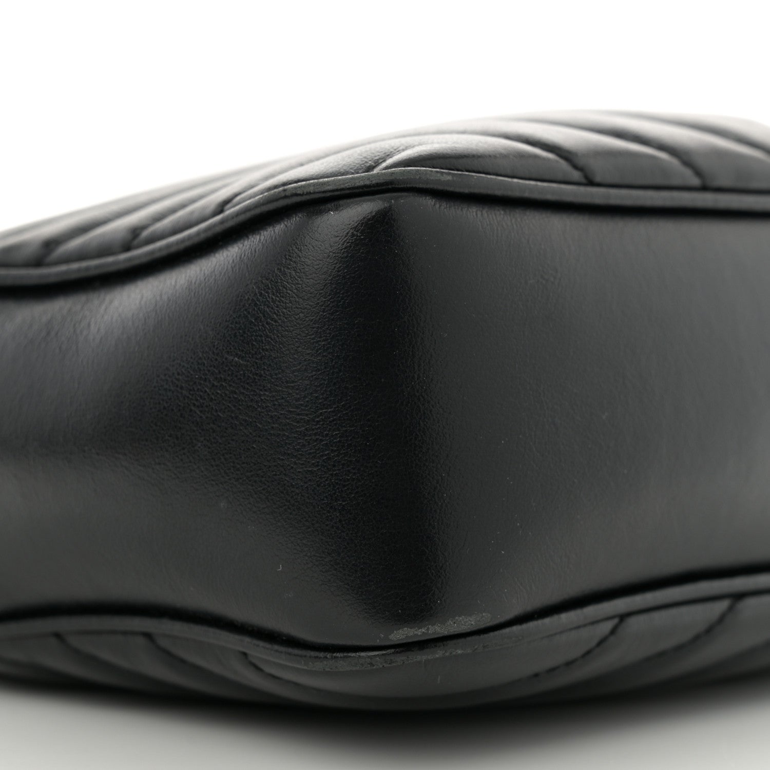 Saint Laurent Calfskin Matelasse Monogram Lou Camera Bag Black 9 of 14