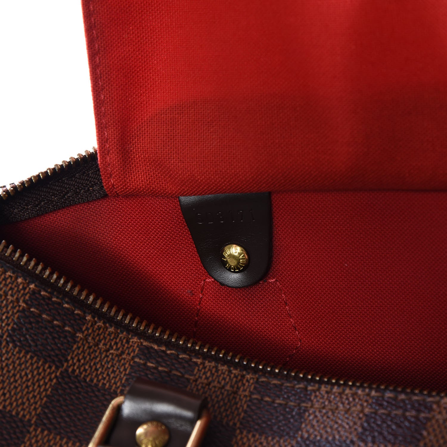 Louis Vuitton Damier Ebene Speedy 30 10 of 14