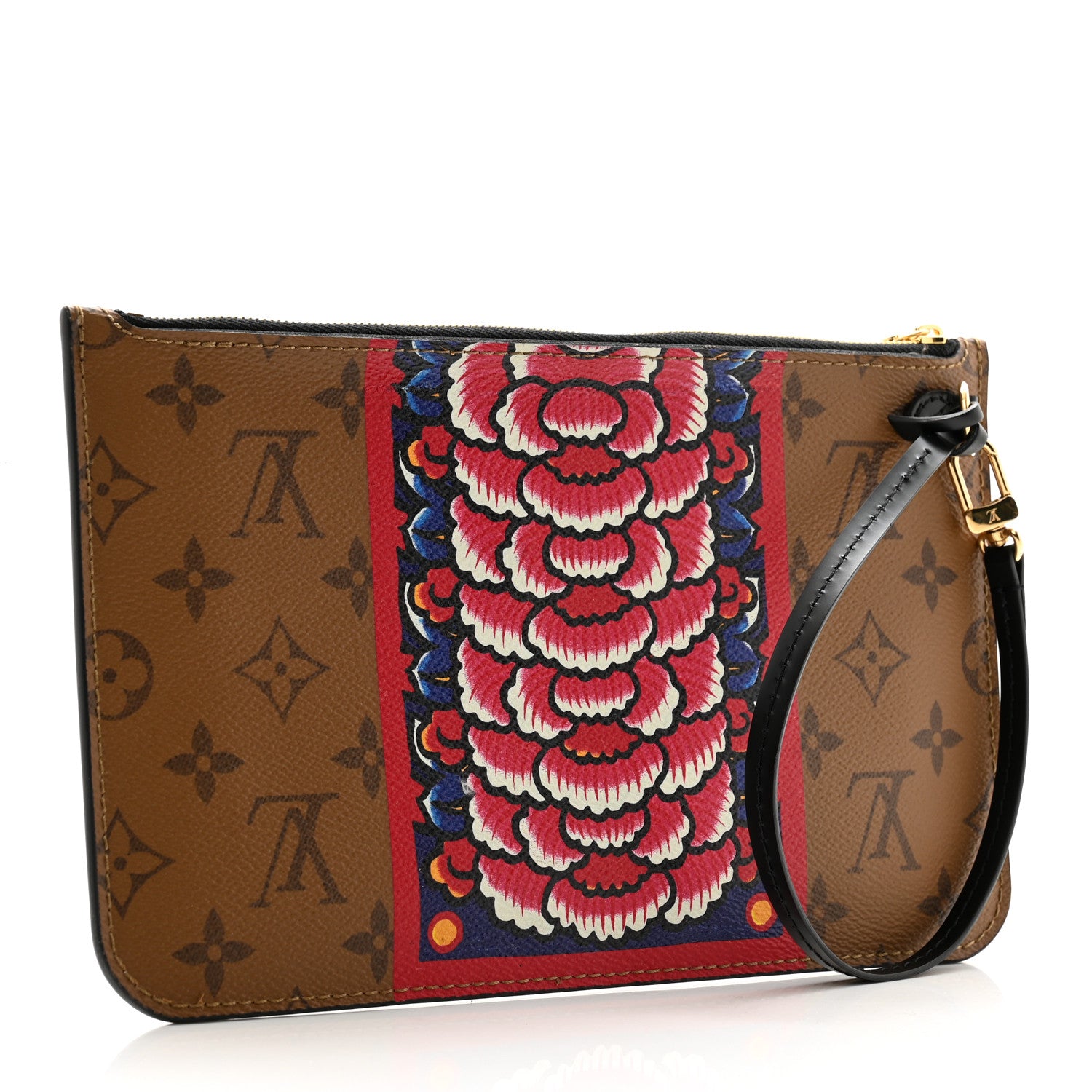 Louis Vuitton Reverse Monogram Kabuki MM GM Pochette 3 of 9