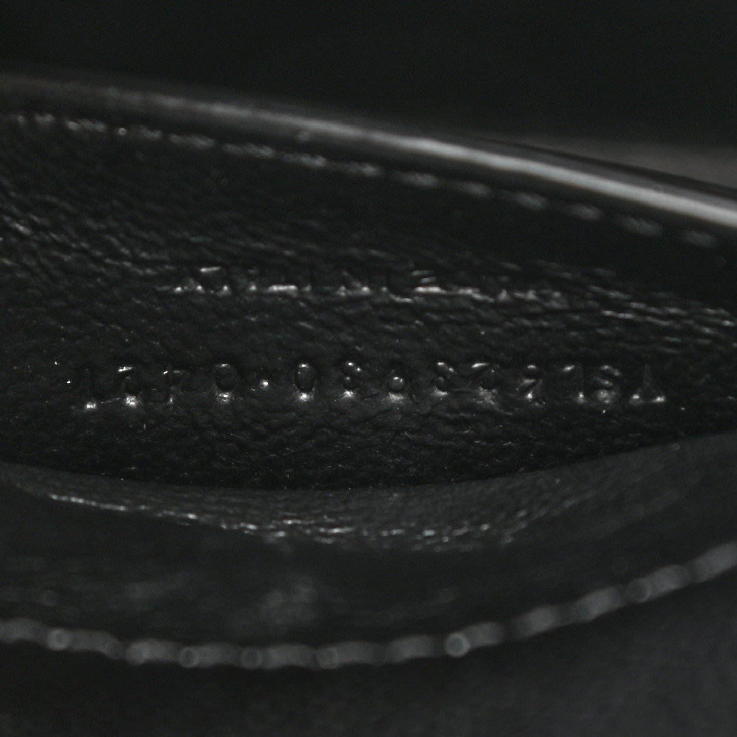 Grain de Poudre Mini Classic Monogram Cassandra Top Handle Black
