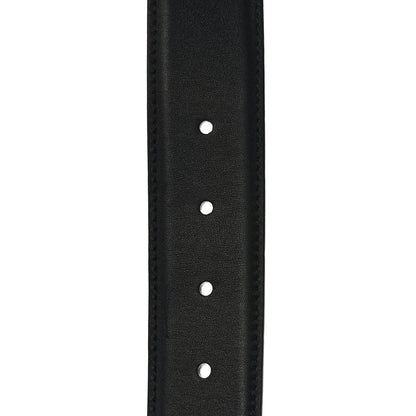 Gucci Calfskin Interlocking G 37mm Belt 95 38 Black 5 of 7