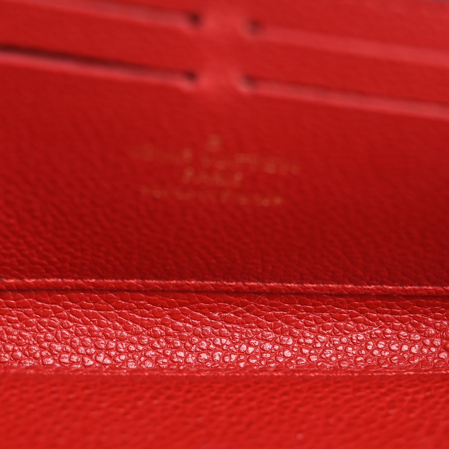 Empreinte Clemence Wallet Cherry