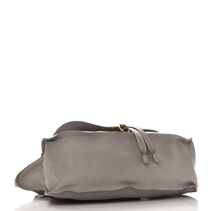 Chloe Calfskin Large Marcie Satchel Cashmere Grey 4 of 9