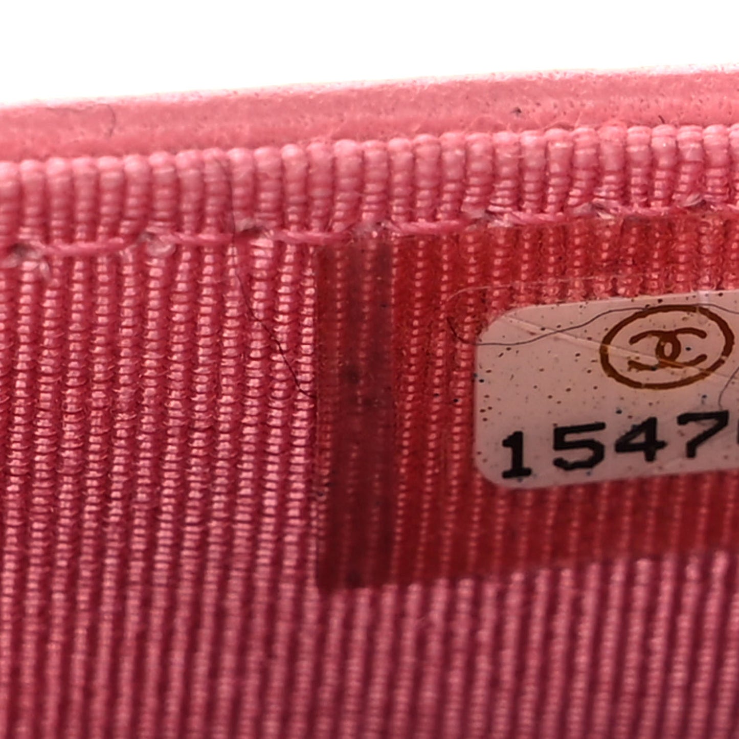 Lambskin Quilted Wallet on Chain WOC Pink