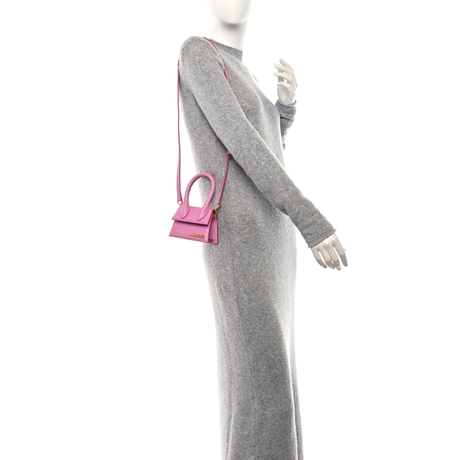 Jacquemus Smooth Calfskin Le Chiquito Pink 2 of 10