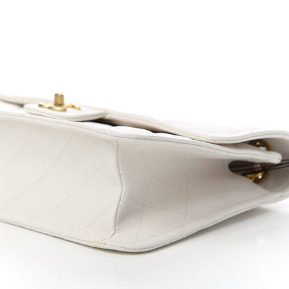 Chanel Caviar Quilted Large Sweet Classic Flap White 7 of 10