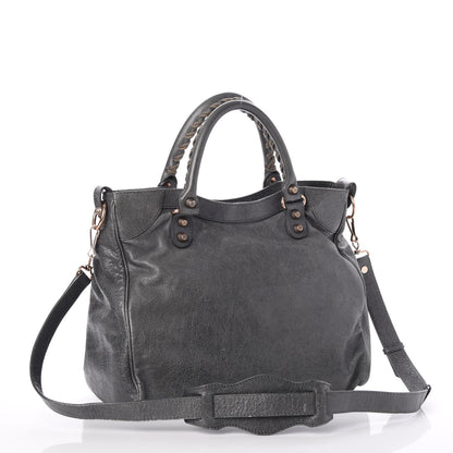 Balenciaga Agneau Giant 12 Rose Gold Hardware Velo Gris Tarmac 4 of 10
