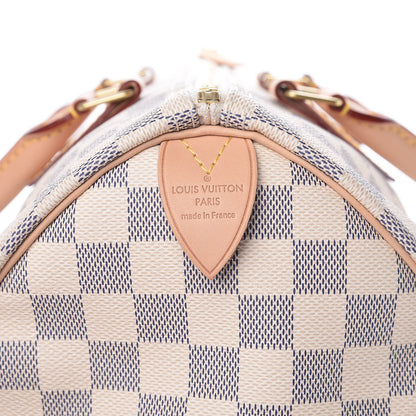 Louis Vuitton Damier Azur Speedy 35 6 of 10