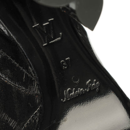 Louis Vuitton Eel Instinct High Boots 37 Black 6 of 8