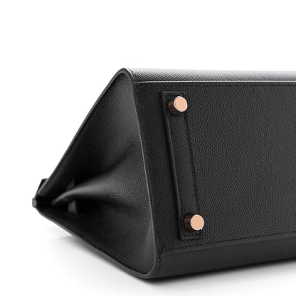 Hermes Epsom Birkin Sellier 25 Black 9 of 11