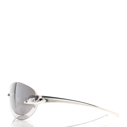 Cartier Panthere De Cartier Sunglasses Silver 3 of 10