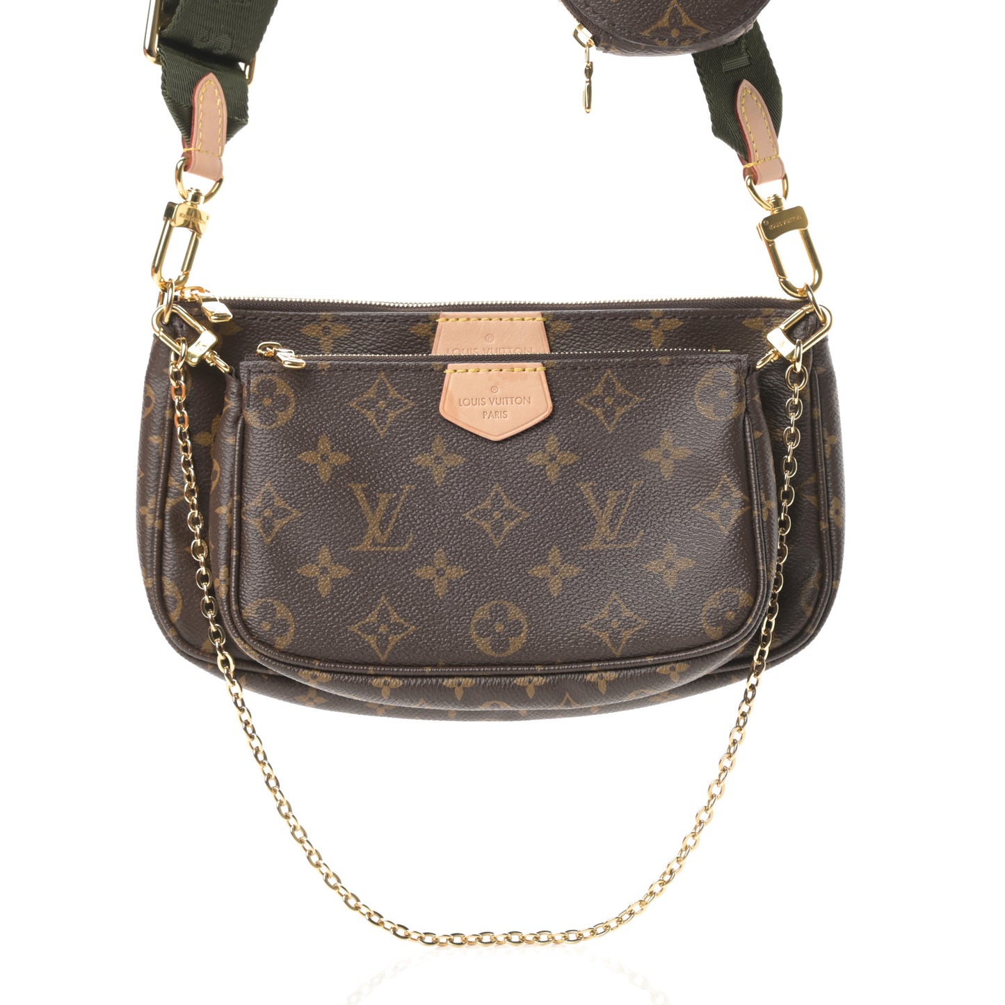Monogram Multi Pochette Accessories Kaki