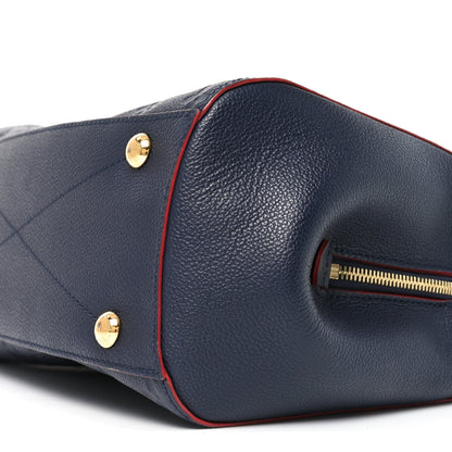 Louis Vuitton Empreinte Montaigne MM Marine Rouge 9 of 9