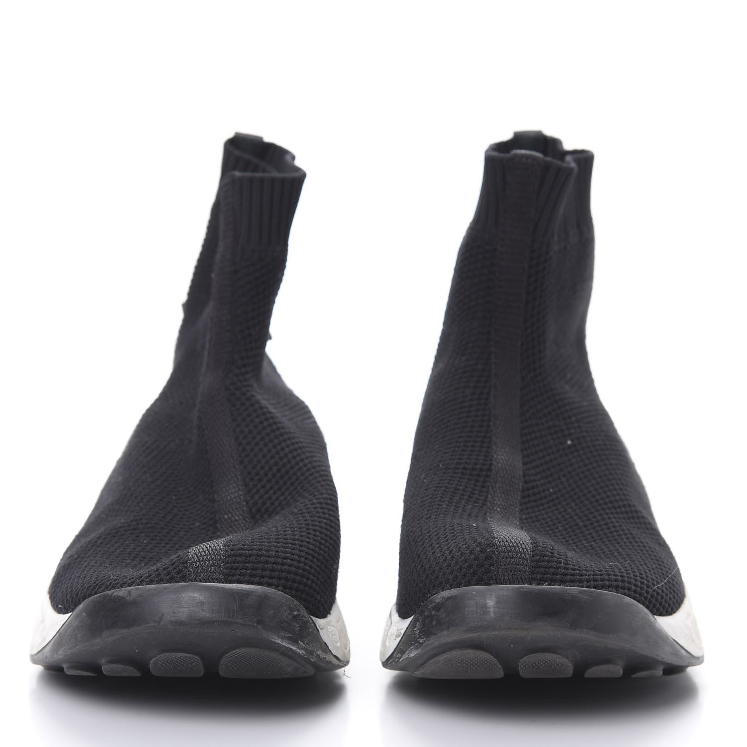 Christian Dior Technical Canvas Fusion High Top Sneakers Black 37.5 2 of 10