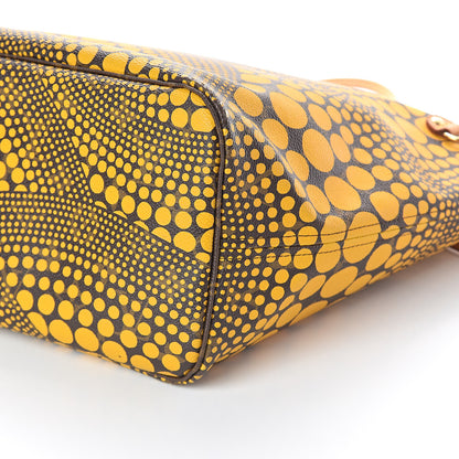 Louis Vuitton Monogram Kusama Waves Neverfull MM Yellow 10 of 10