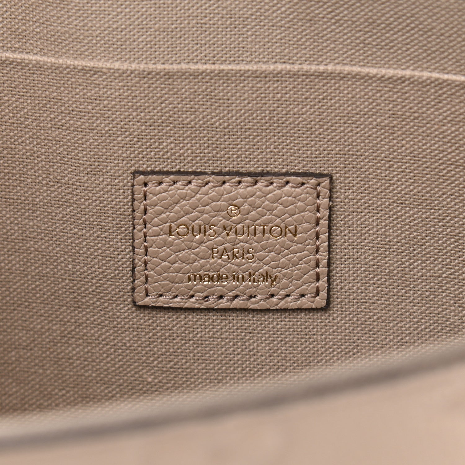 Louis Vuitton Empreinte Pochette Felicie Chain Wallet Tourterelle 7 of 11
