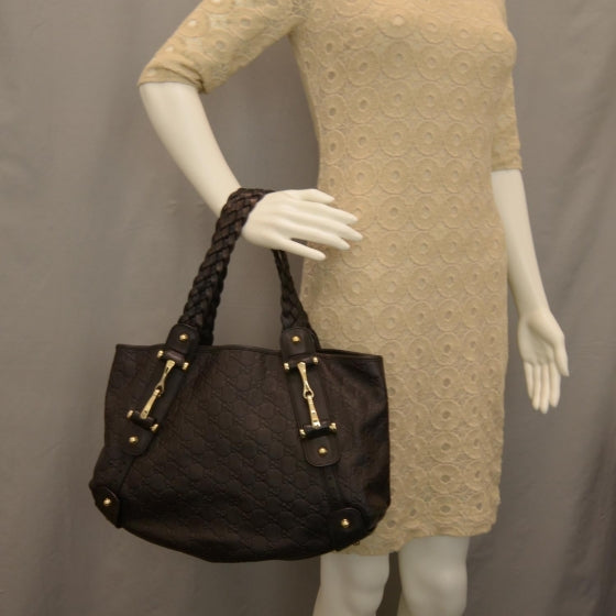 Guccissima Leather Pelham Black