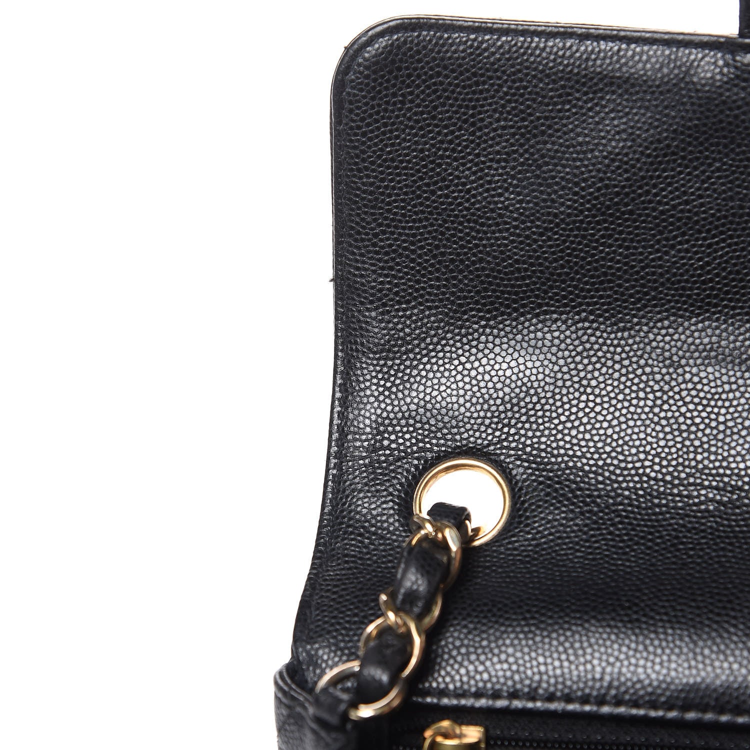 Chanel Caviar Quilted Mini Rectangular Flap Black 17 of 17