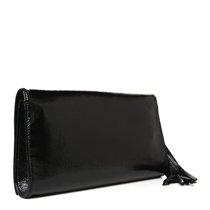 Gucci Soft Patent Medium Soho Clutch Black 3 of 13