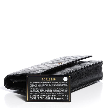 Chanel Caviar Quilted Wallet On Chain WOC Black 6 of 9