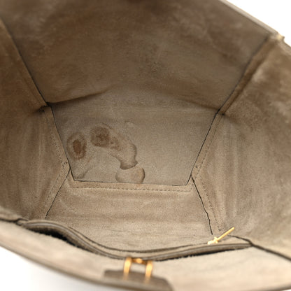 Celine Soft Grained Calfskin Small Sangle Bucket Bag Taupe 5 of 10