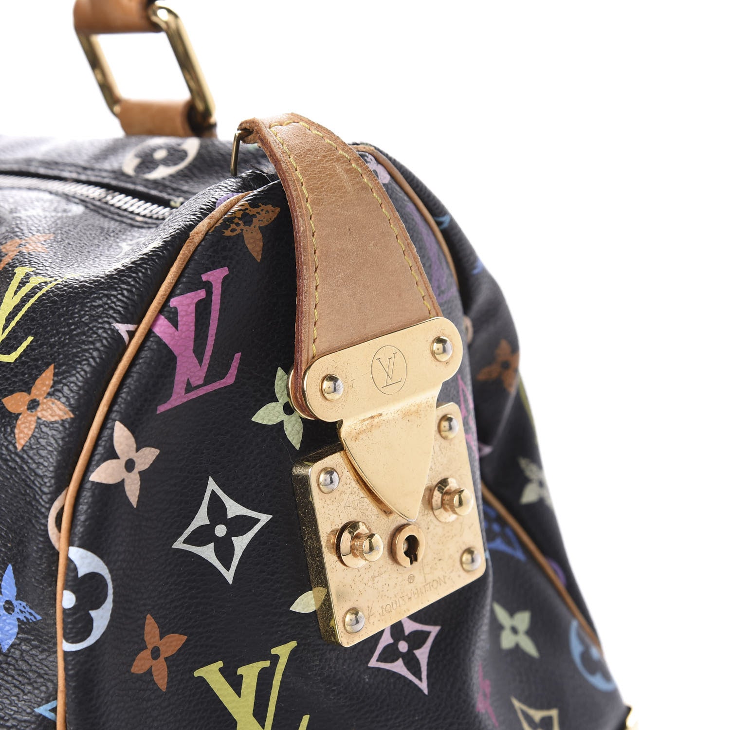 Louis Vuitton Monogram Multicolor Speedy 30 Black 9 of 13