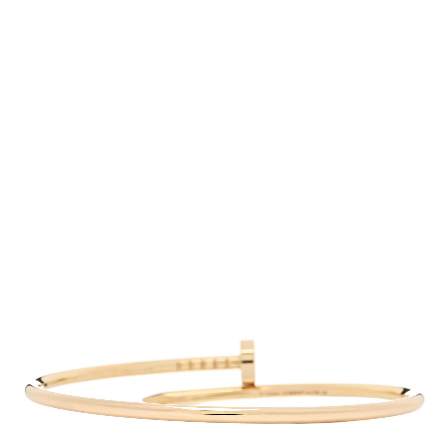 18K Yellow Gold Small Juste Un Clou Bracelet 17
