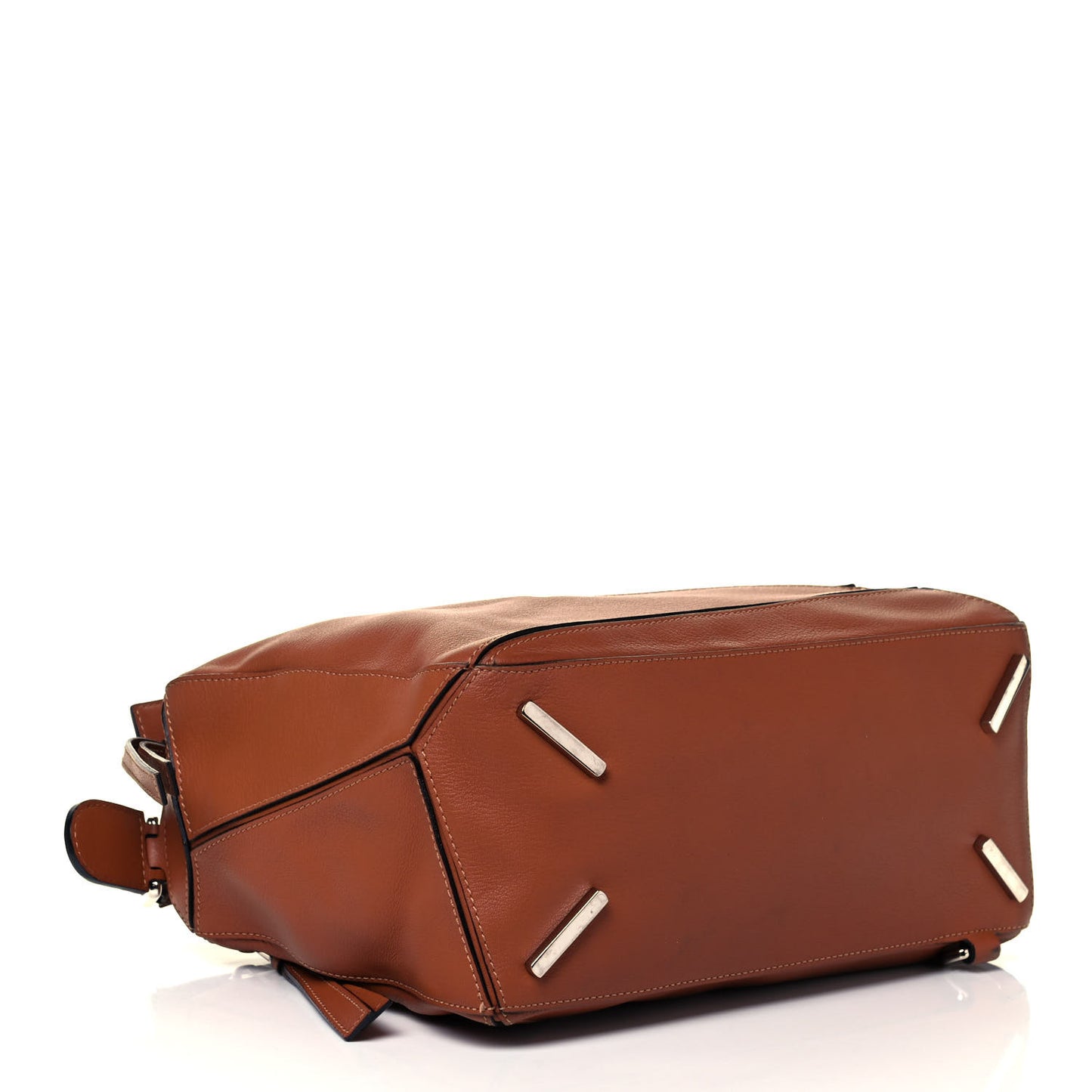 Calfskin Medium Puzzle Bag Tan