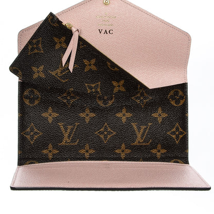 Louis Vuitton Monogram Josephine Wallet Rose Ballerine 5 of 6