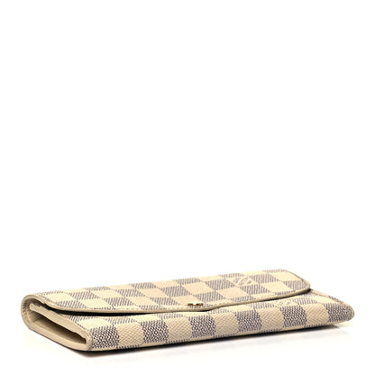 Louis Vuitton Damier Azur Emilie Wallet 4 of 7