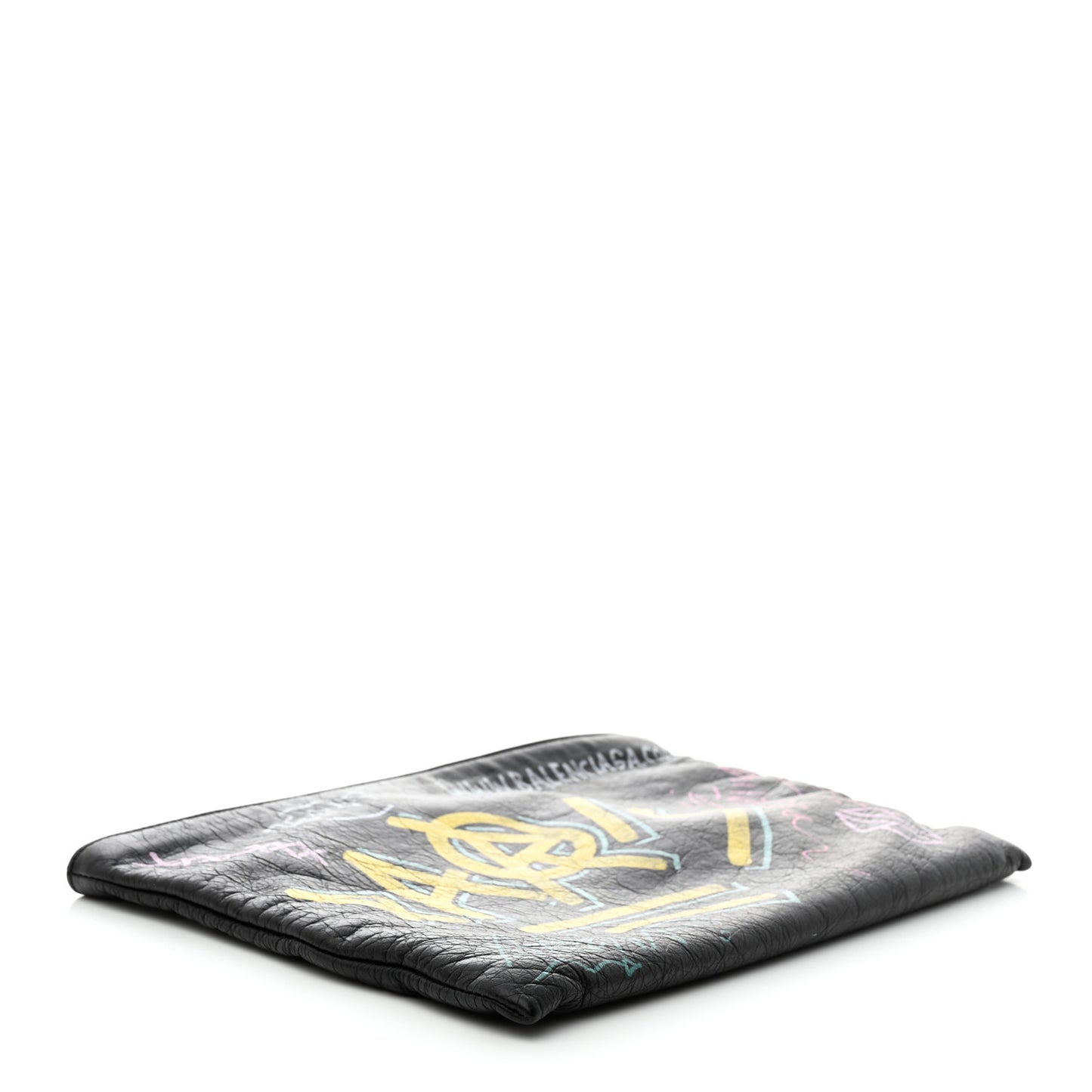 Agneau Arena Graffiti All Over Explorer Pouch Black Multicolor