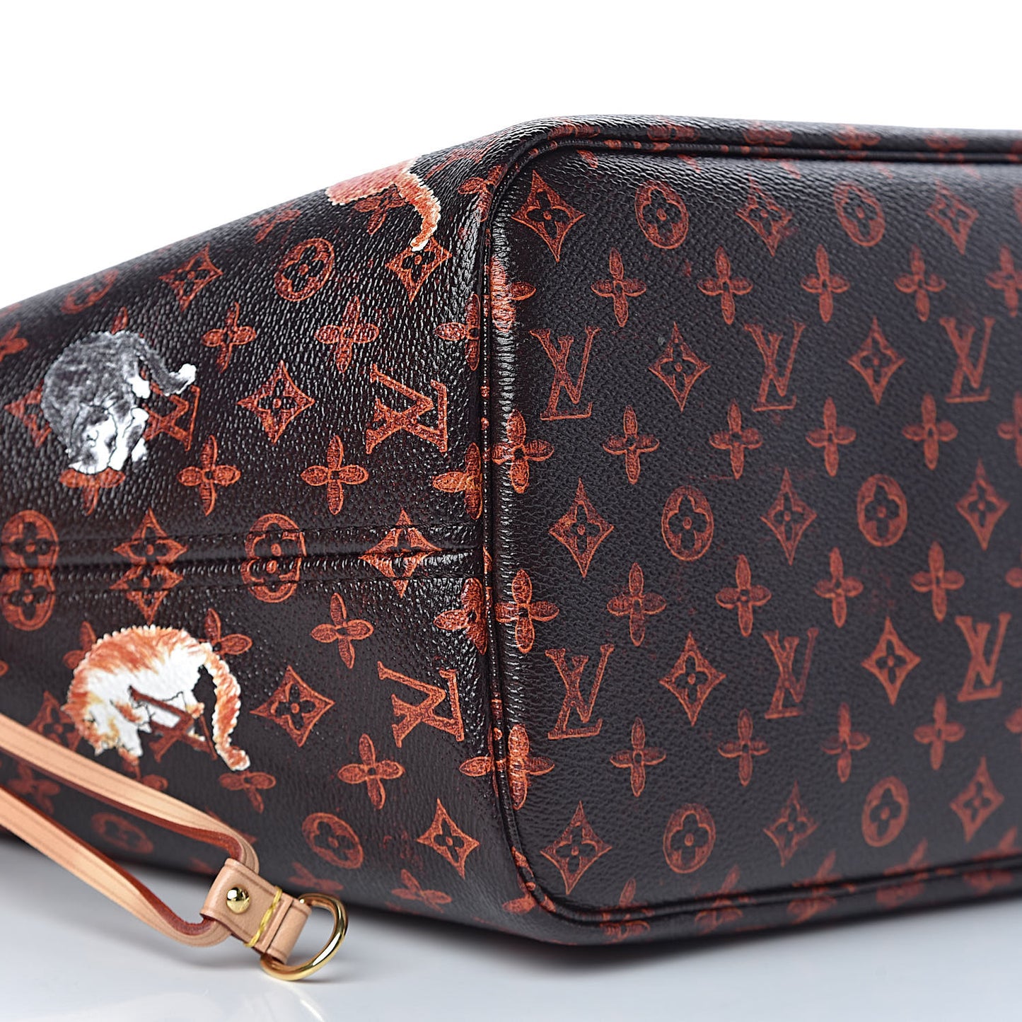 Catogram Neverfull MM Marron