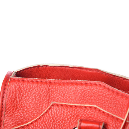Balenciaga Supple Grained Calfskin Classic Silver Hardware Highlight City Rouge Fraise 16 of 16