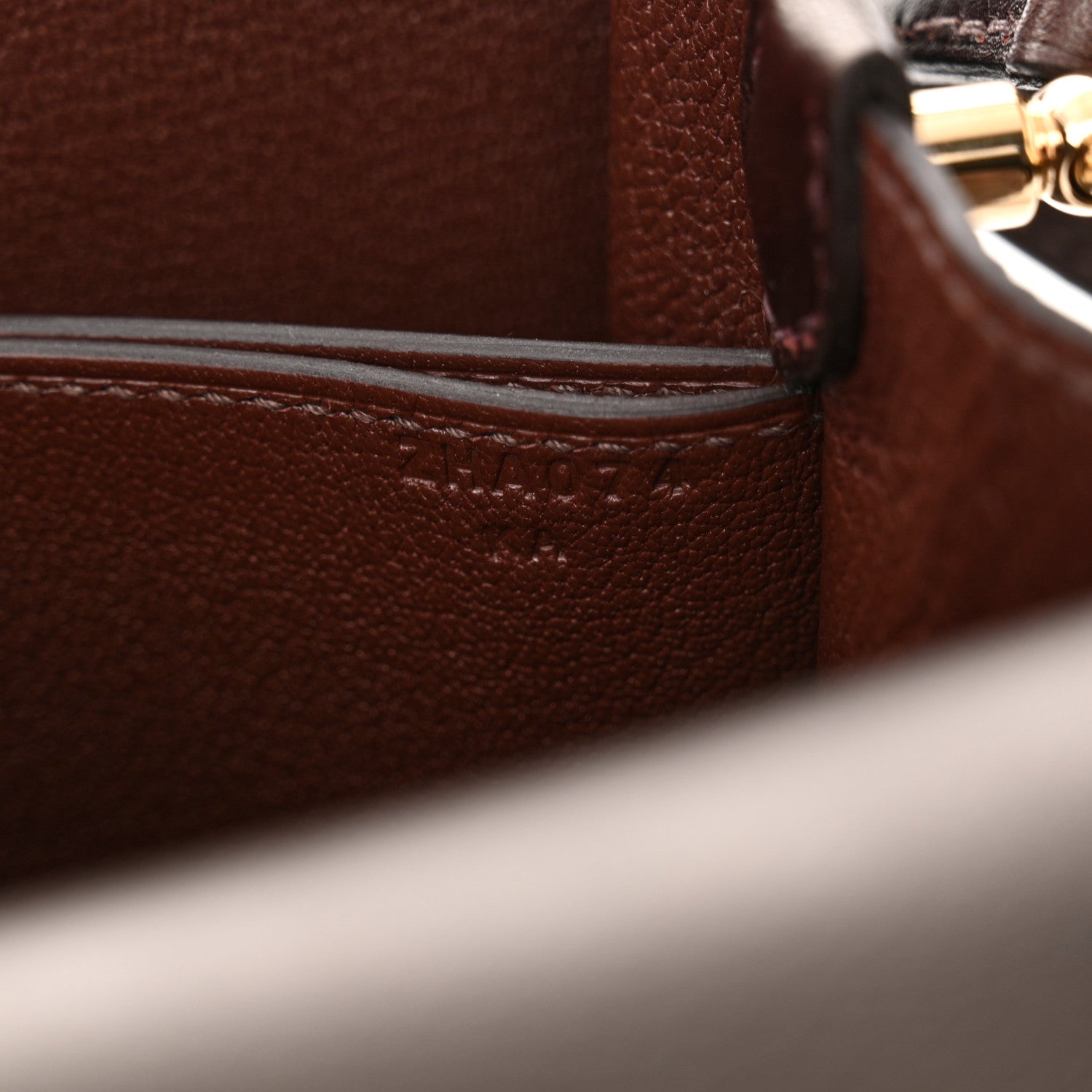 Hermes Evercolor Mini Sac Roulis Havane 7 of 17