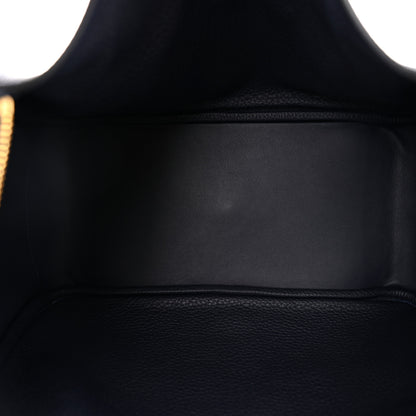 Hermes Taurillon Clemence Lindy 30 Bleu Nuit 5 of 11