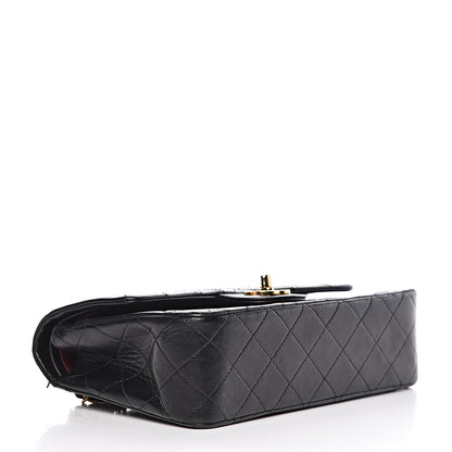 Chanel Lambskin Quilted Small Double Flap Black 4 of 13
