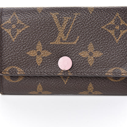 Louis Vuitton Monogram Multicles 6 Key Holder Rose Ballerine 7 of 8