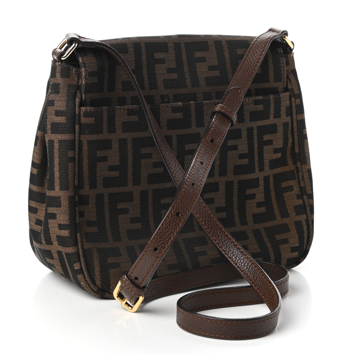 Zucca Vitello Artic Small Messenger Bag Tobacco Castagna