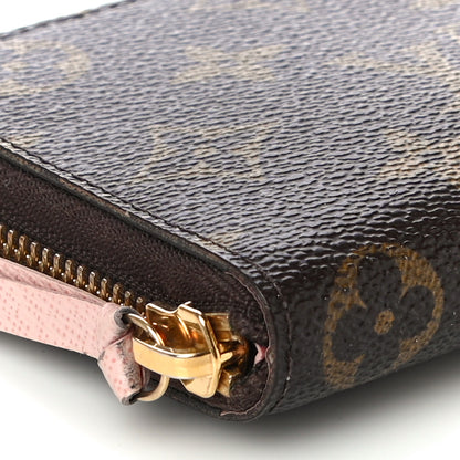 Louis Vuitton Monogram Clemence Wallet Rose Ballerine 8 of 13